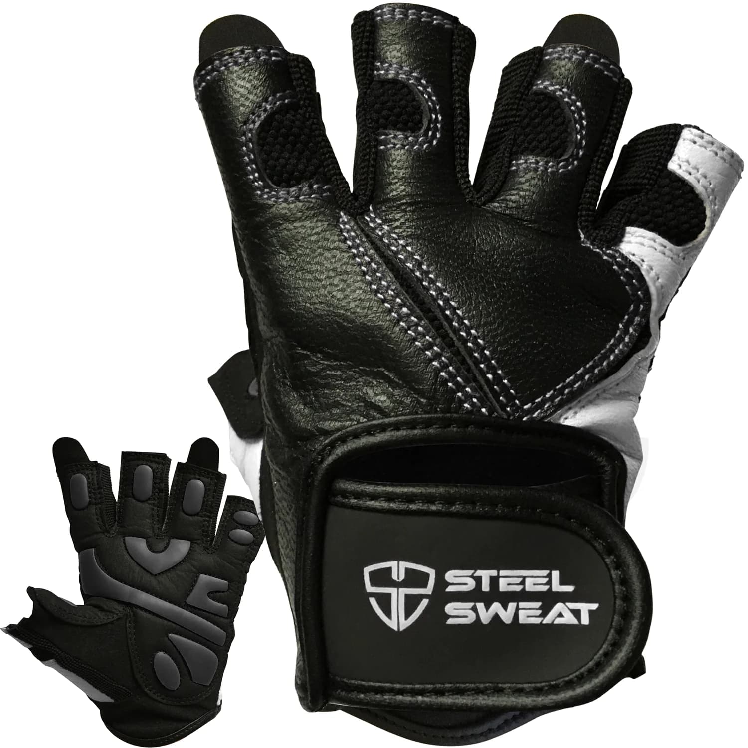 SCARR Leather Gloves - Black