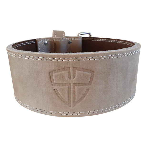 Steel Sweat Hyde Leather Belt - Oat