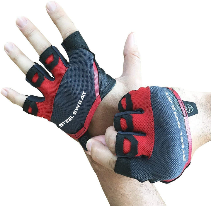 Steel Sweat SKINS Half Gloves