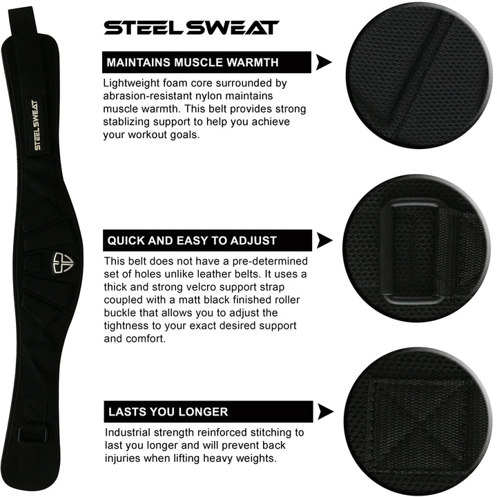 Steel Sweat MAXE Nylon Belt